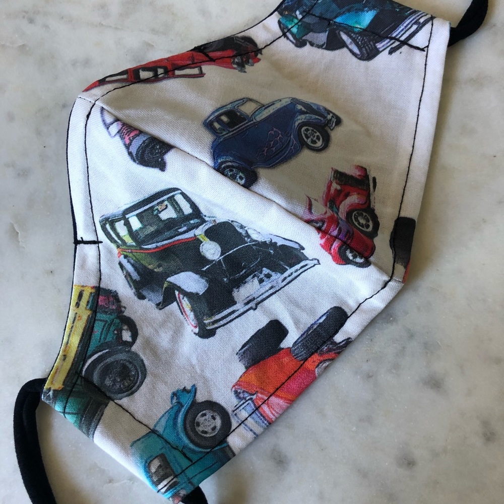 Vintage cars 🚙 Handmade cotton mask